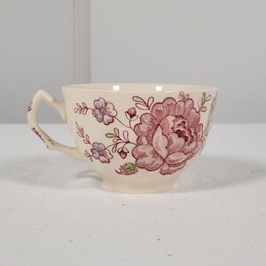 VTG c. 1950s Rose Chintz Johnson Bros. Tea Cup 3.5"‎ X 2.5"